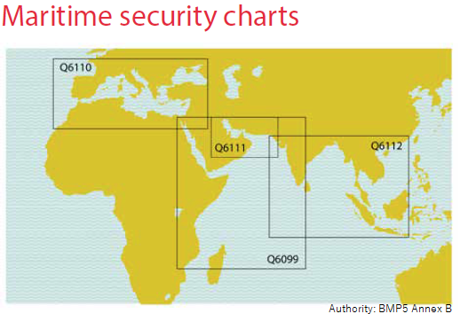 Maritime security charts (from BMP5 Annex B)